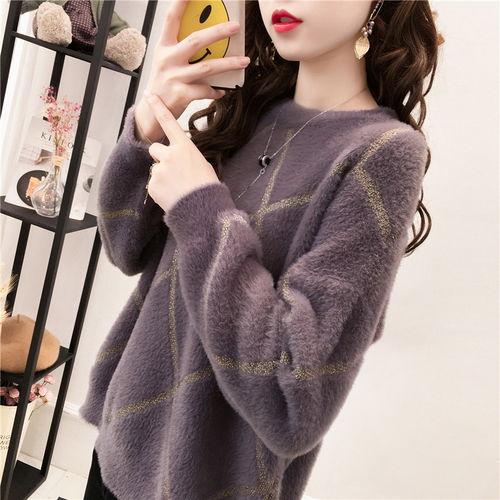 圆领网红宽松毛衣外套,圆领网红宽松毛衣外套，打造秋冬时尚必备单品